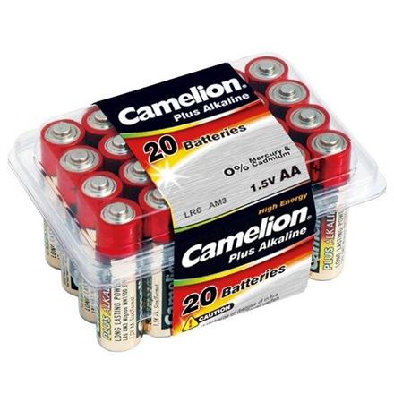 Actual product image Camelion Battery Plus Alkaline LR6 Mignon AA (20 pcs.) (20 pcs., AA, 2700 mAh)