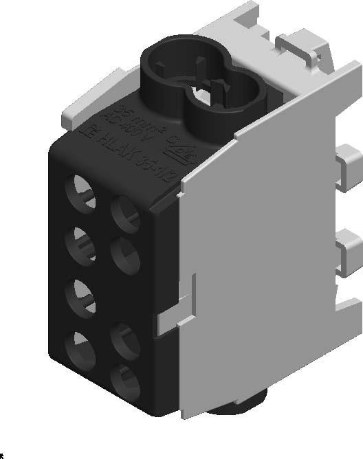 Produktbild Pollmann HauptleitungsAbzweigklemme HLAK 3512 M2 schw