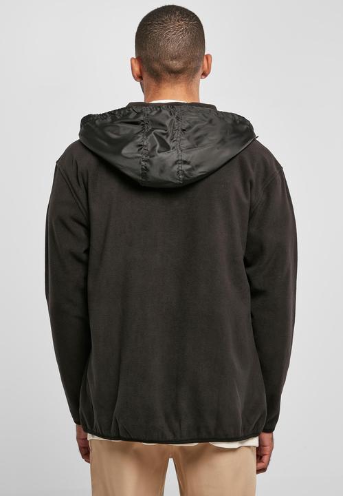 Actual product image Urban Classics Hooded Micro Fleece Jacket - 19437 (S)