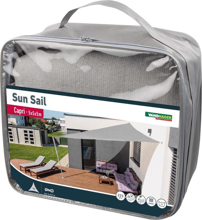 Produktbild Windhager Sonnensegel (500 x 500 cm)