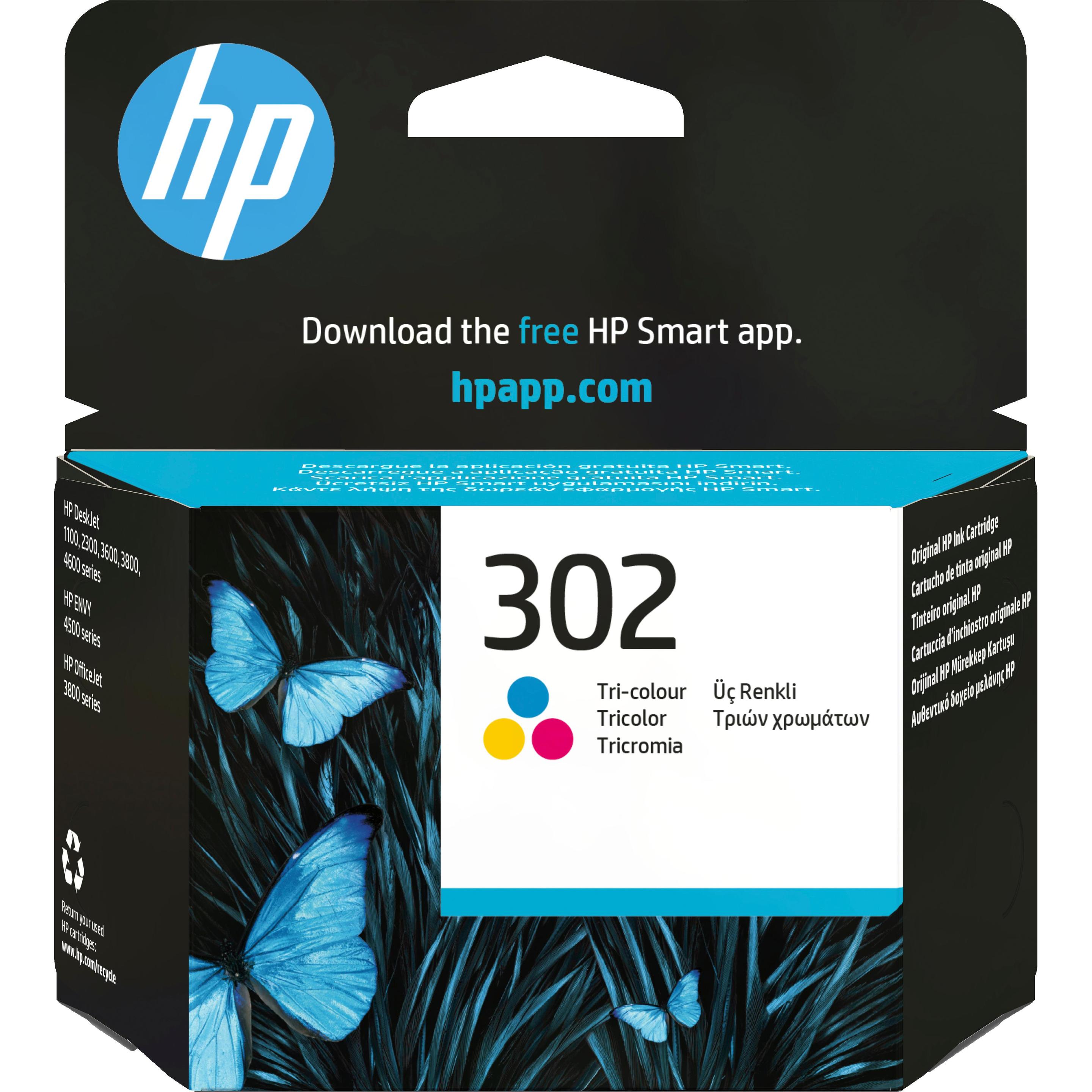 HP, Cartucce, 302 (M, C, Y)