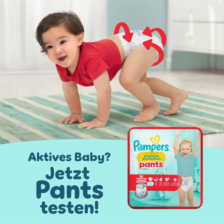 Immagine prodotto Pampers Premium Protection Pants (Dimensione 4, Box mezzo mese, 90 Pezzo/i)