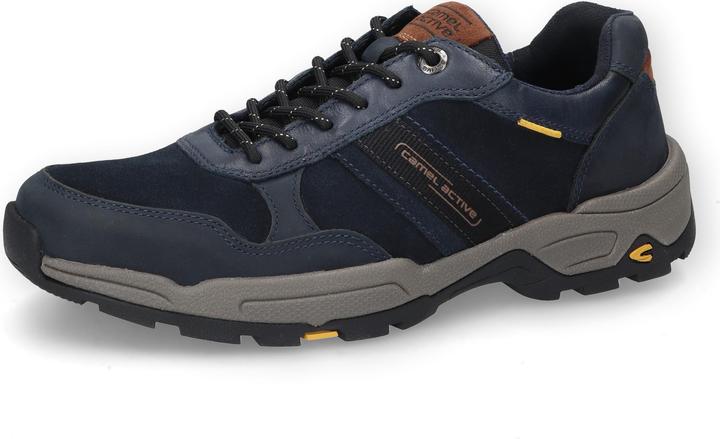 Camel Active Sneaker crazy horse/split NAVY