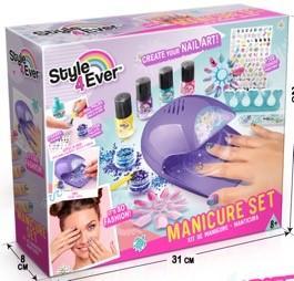 Actual product image Konjac Sponge STYLE 4 EVER - Nail Art Manicure Set (255)