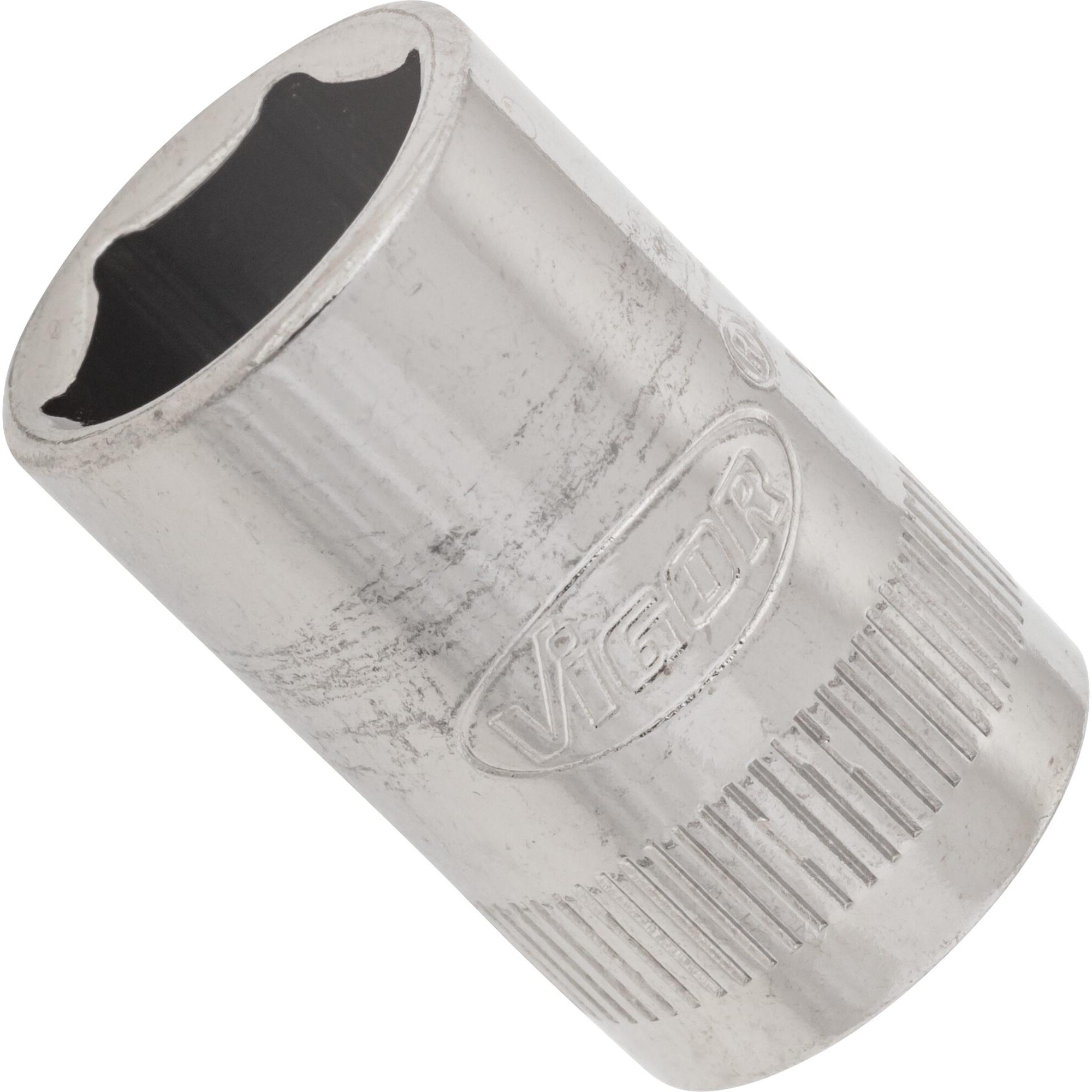 Vigor, Steckschlüssel + Stecknuss, STECKSCHLÜSSEL-EINSATZ 1/4" SW 11 (11 mm)