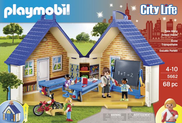 Produktbild Playmobil Schule zum Mitnehmen (5662, Playmobil City Life)