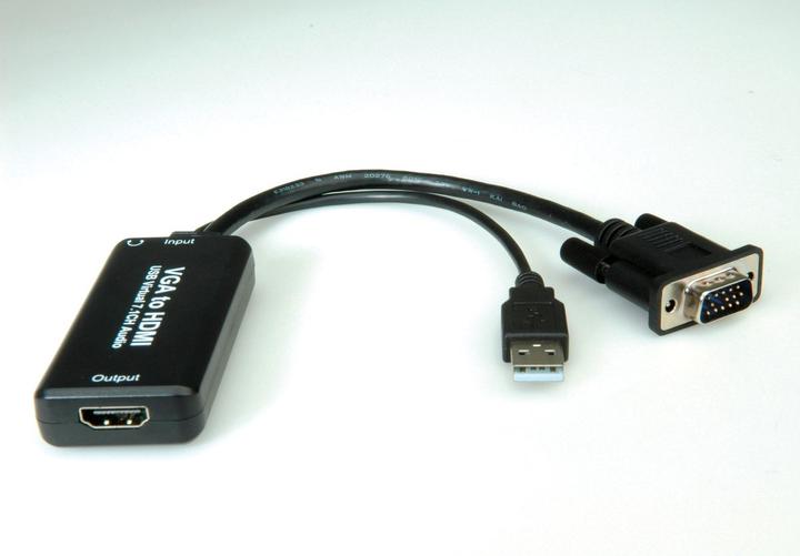Produktbild Roline VGA zu (HDMI, 15 cm)