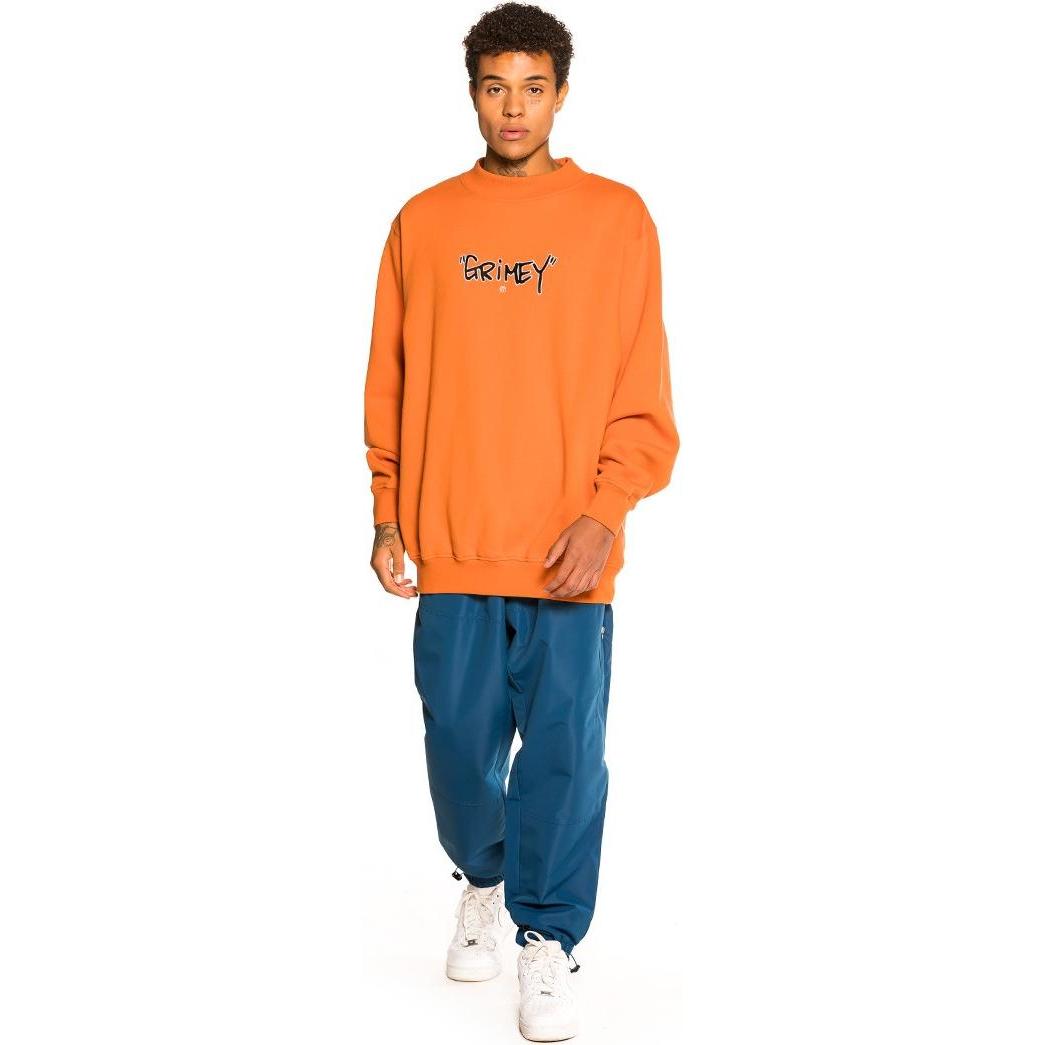 Thumbnail - Grimey, Herren, Pullover, sweatshirt gem cuttin, Orange, (L)