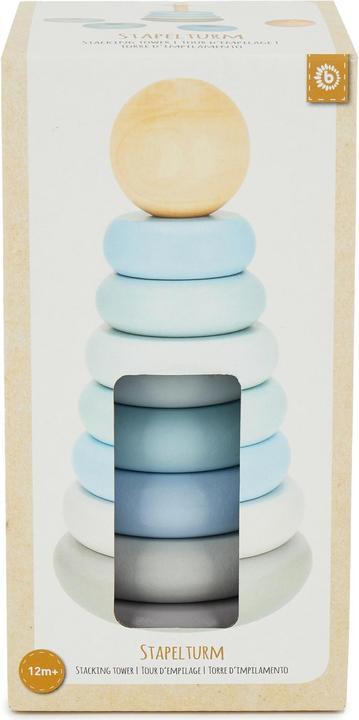 Image du produit Bieco Jouet à empiler Bleu/Gris