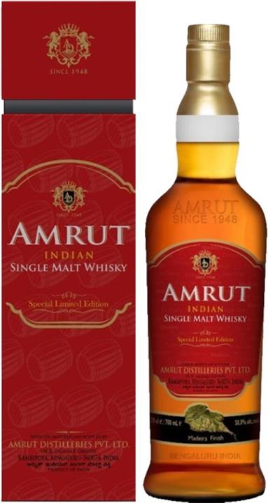 Immagine prodotto Amrut Single Malt in edizione limitata con finitura Madeira