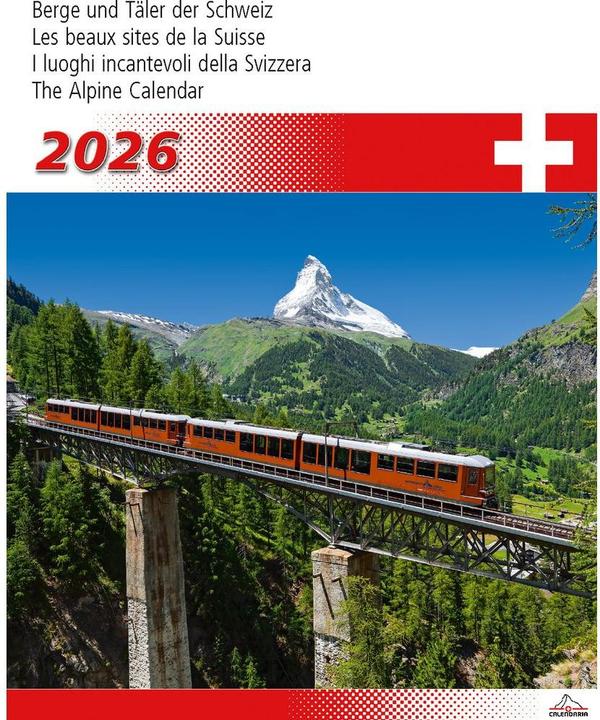 Produktbild Berge + Täler 2026 (30 x 40 cm)