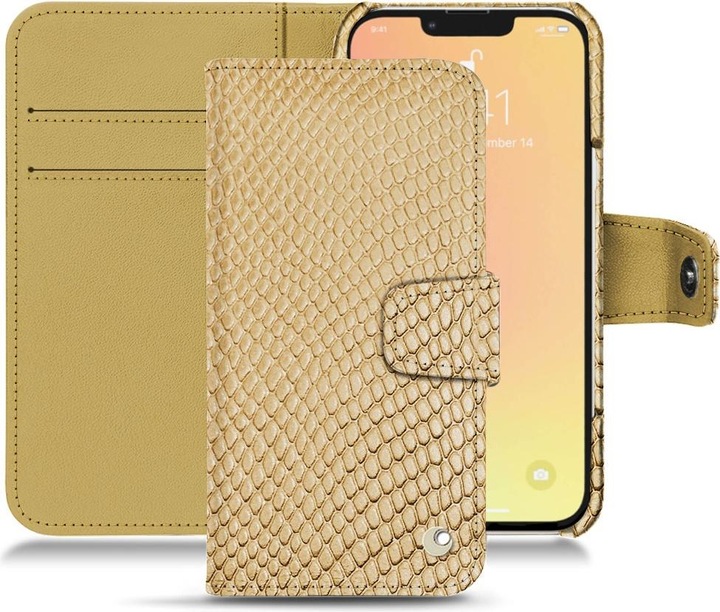 Actual product image Noreve Leather case wallet (Apple iPhone 13)