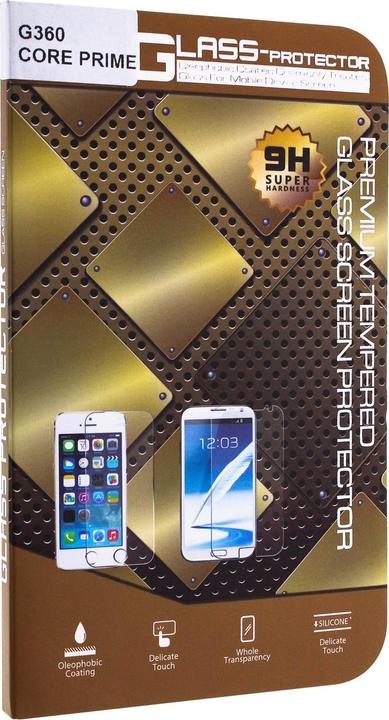 Image du produit Avizar Film clair comme du cristal, protection d'écran en verre (2 pièce(s), Samsung Galaxy Core Prime VE)