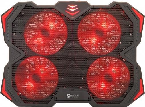 Actual product image C-Tech Zefyros notebook cooling pad (17.3") 900 RPM Black