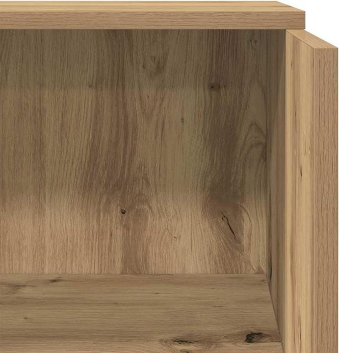 Actual product image vidaXL Reception counter Artisan oak 55x50x103.5 cm wood-based reception counter