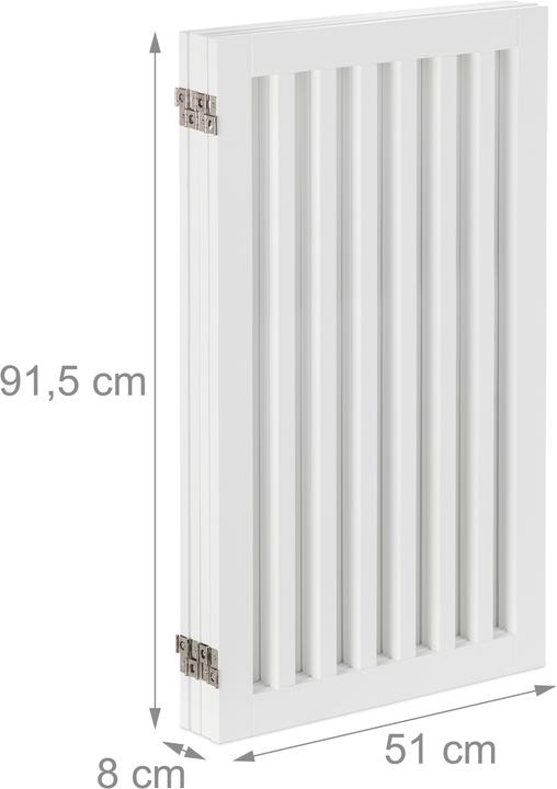 Produktbild Relaxdays Absperrgitter (204.50 cm)