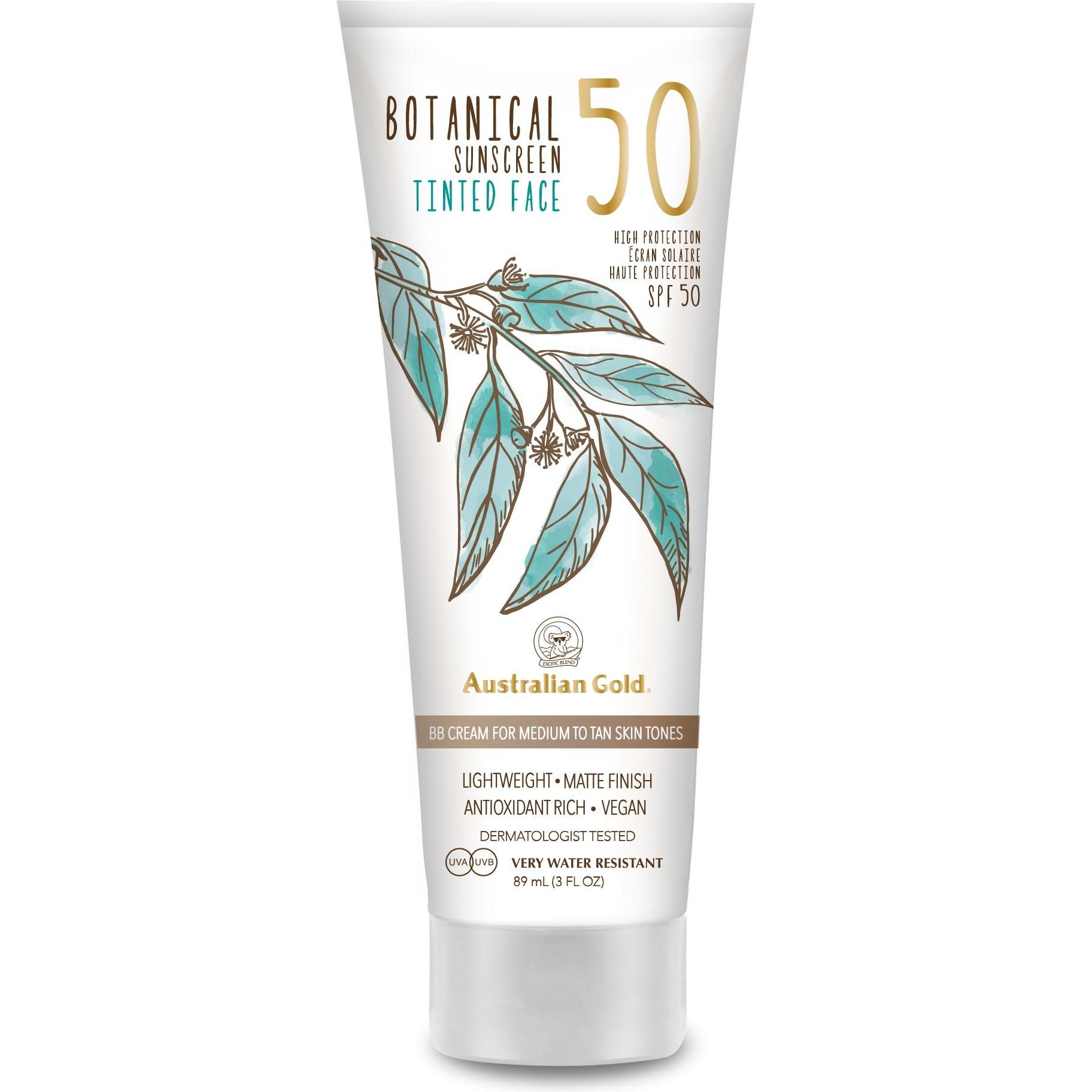 Australian Gold, Sonnencreme, Botanical (Sonnencreme Gesicht, SPF 50, 88 ml)