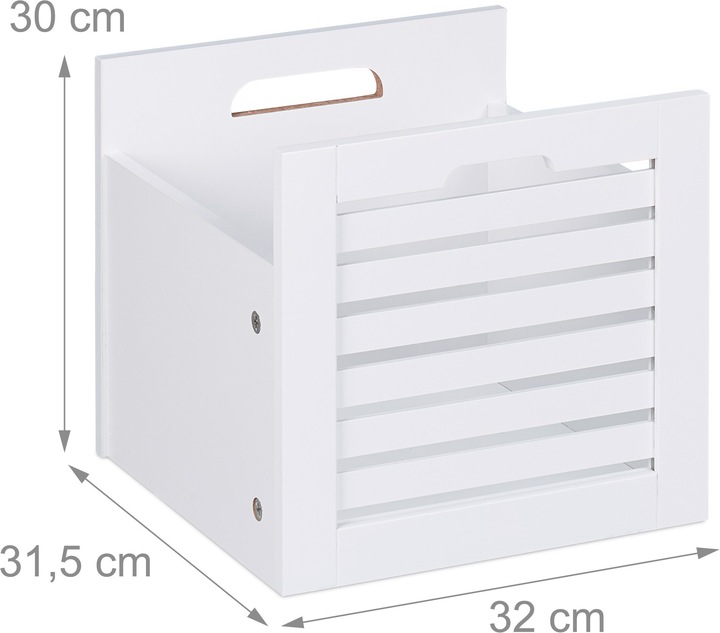 Actual product image Relaxdays Bench Ottoman, 2 Drawers (72 cm)