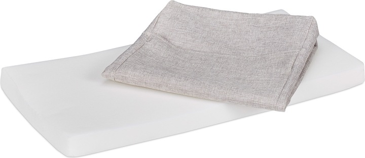 Image du produit Relaxdays Banc avec espace rangement, 2 paniers (72 cm)