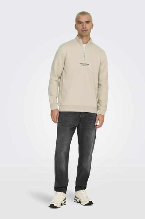 Immagine prodotto Only & Sons Onscurated Reg Half Zip Sweat Noos (S)