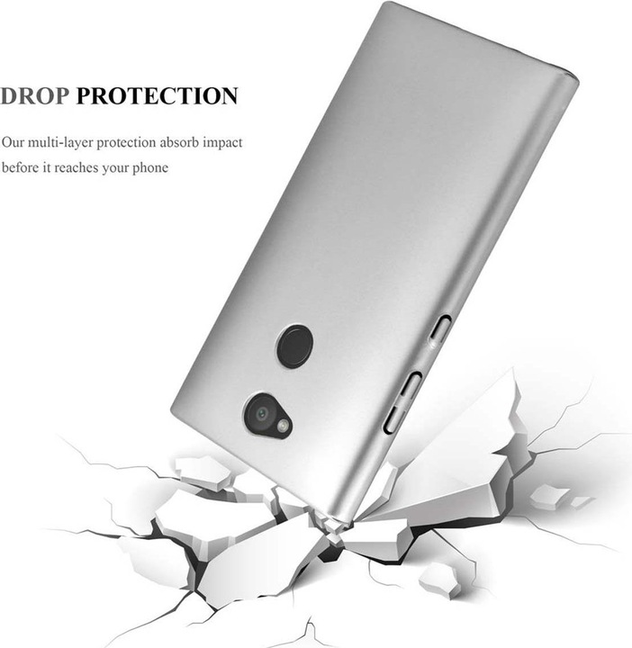 Produktbild Cadorabo Hard Cover Matt Metall Cover (Sony Xperia L2)