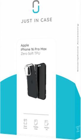 Immagine prodotto Just in Case Copertura posteriore in TPU trasparente per Apple iPhone 16 Pro Max (Apple iPhone 16 Pro Max)