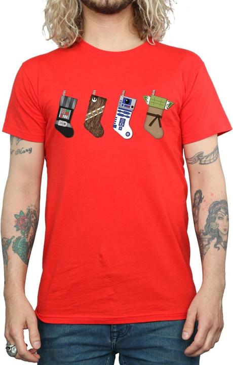 Immagine prodotto Star Wars Christmas Stockings Maglietta Uomo (XL)