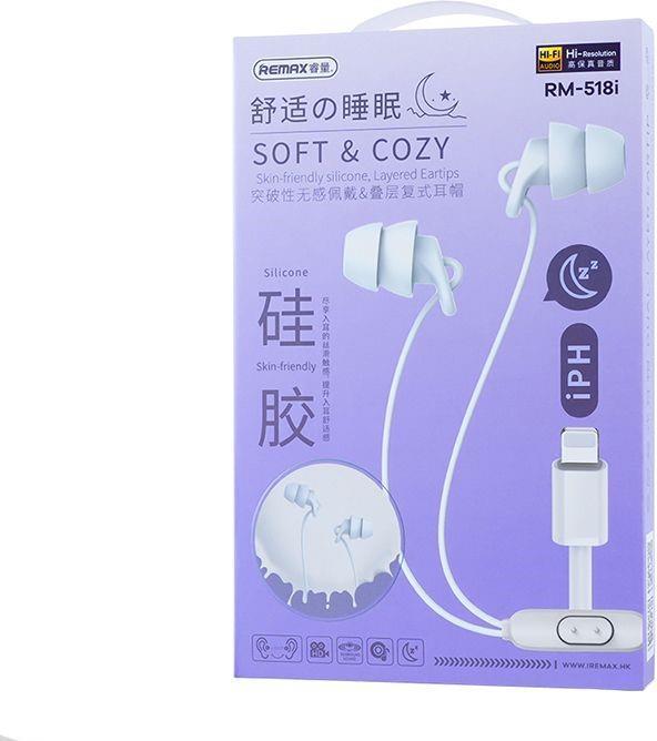 Actual product image Remax RM-518i BLAUE KOPFHÖRER (Cable)