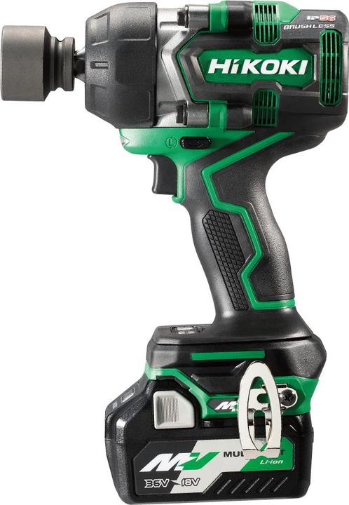 Actual product image Hikoki Cordless impact wrench WR36DE Multi Volt 36V/18V (Rechargeable battery operated)