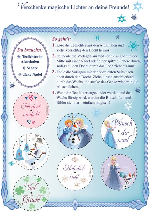 Image du produit Panini Disney La Reine des Glaces : La magie de l'Avent : Bricolage et pâtisserie de l'Avent