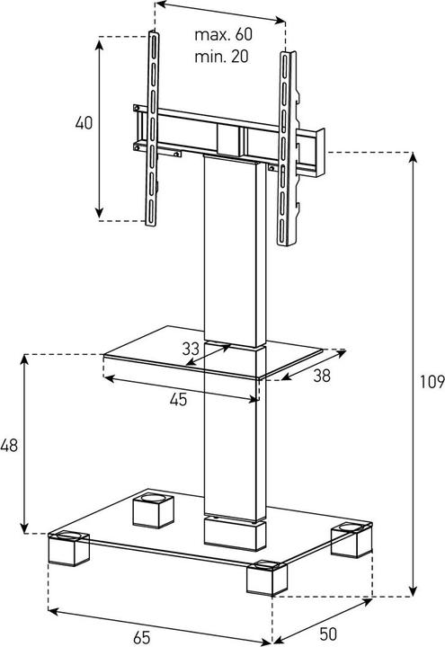 Produktbild Sonorous PL2515 (50 kg, 50")