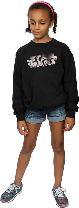 Immagine prodotto Star Wars The Last Jedi Spray Logo Felpa Ragazze (140, 146)