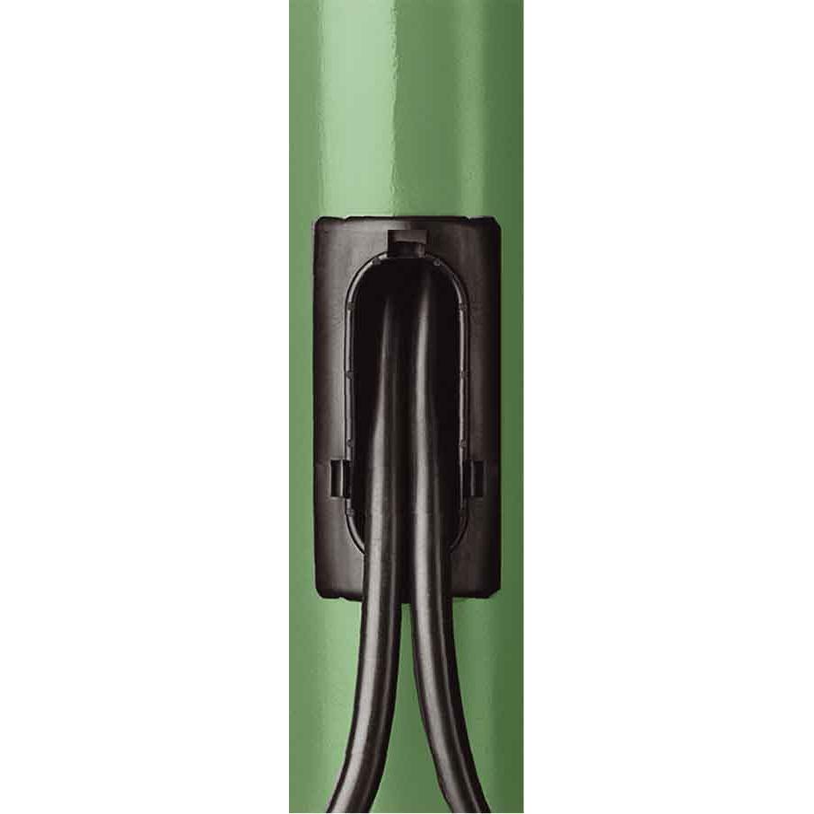 Krüger, Lichtschalter + Storenschalter, Lichtmast-Kantenschutz B6924 20800 für 50x150mm 723946-000