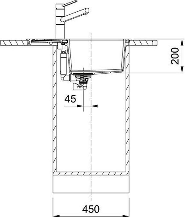 Actual product image Franke Tectonite Sirius Einbauspüle (Fitted sink)