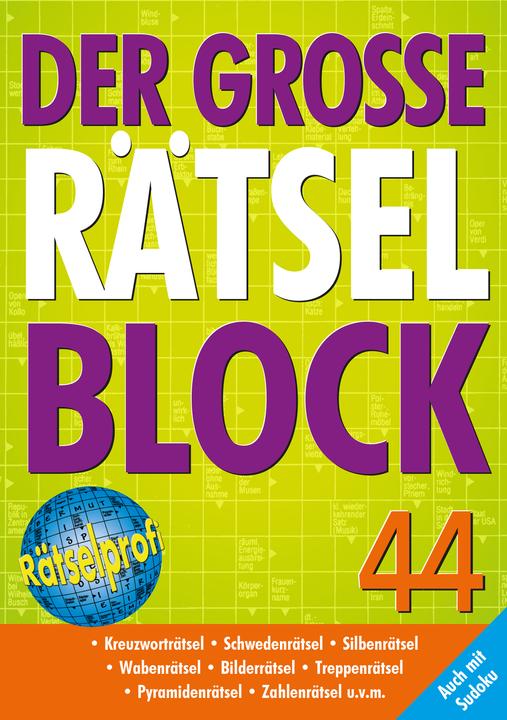 Actual product image Der grosse Rätselblock 44 (German, 2015)