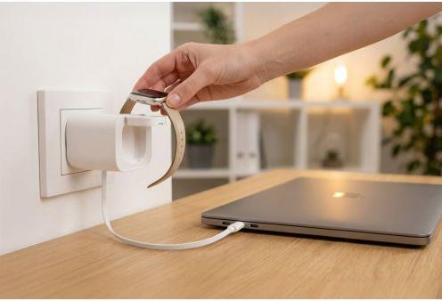 Actual product image Ansmann Home Charger HC265PD mit Kabel und Apple Watch Lader (65 W, 4 ports)