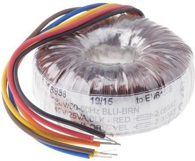 Produktbild RS PRO Toroidal Transformer 500VA 2 x 35V ac
