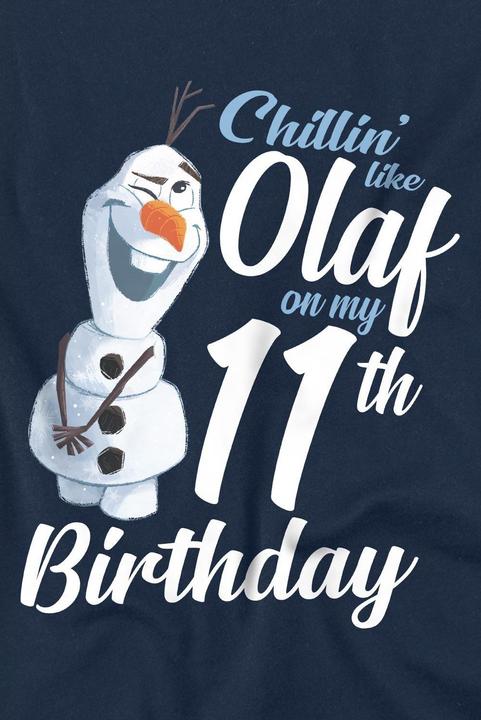 Produktbild Disney Frozen Chillin Like Olaf TShirt 11. Geburtstag (116)