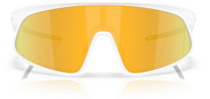 Actual product image Oakley Rslv (matt white, Prizm 24k)