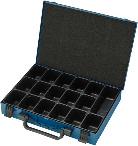 E-Norm Pro Sortimentskoffer leer 18fach