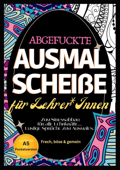 Produktbild Fluch Malbuch für Lehrer A5