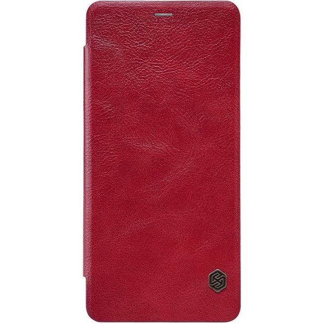 Nillkin Qin Series (Samsung Galaxy A8 (2018)), Smartphone Hülle, Rot