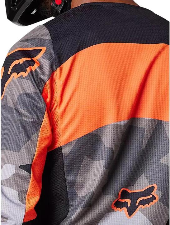 Actual product image Fox 180 BNKR Jersey - Grey Camo (Men, S)