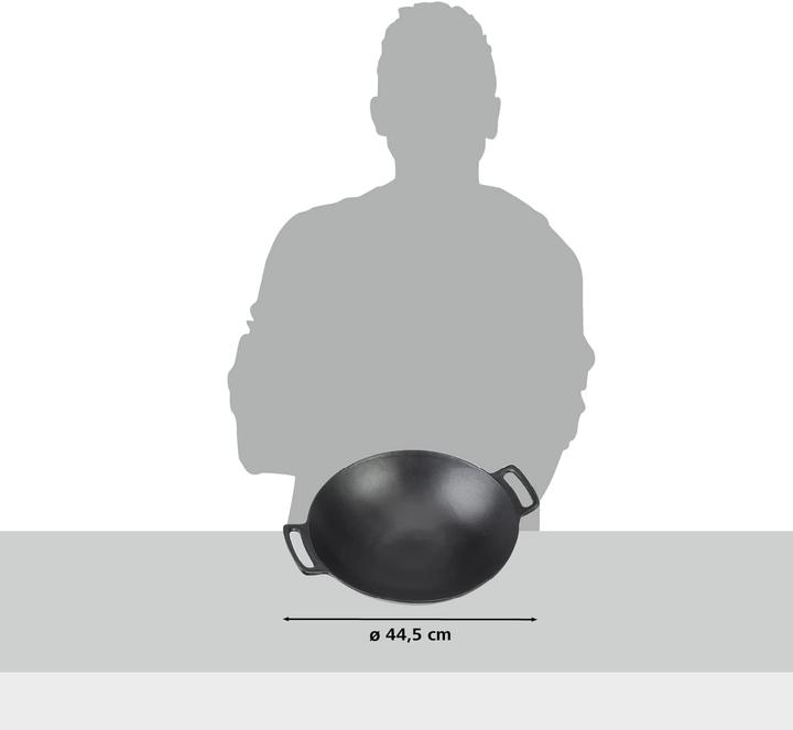 Produktbild Landmann Wok pan for grill, flat bottom, Ø 37 cm