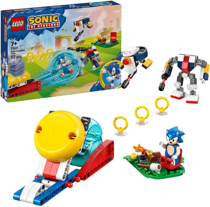 Produktbild LEGO Sonics Showdown am Lagerfeuer (77001)