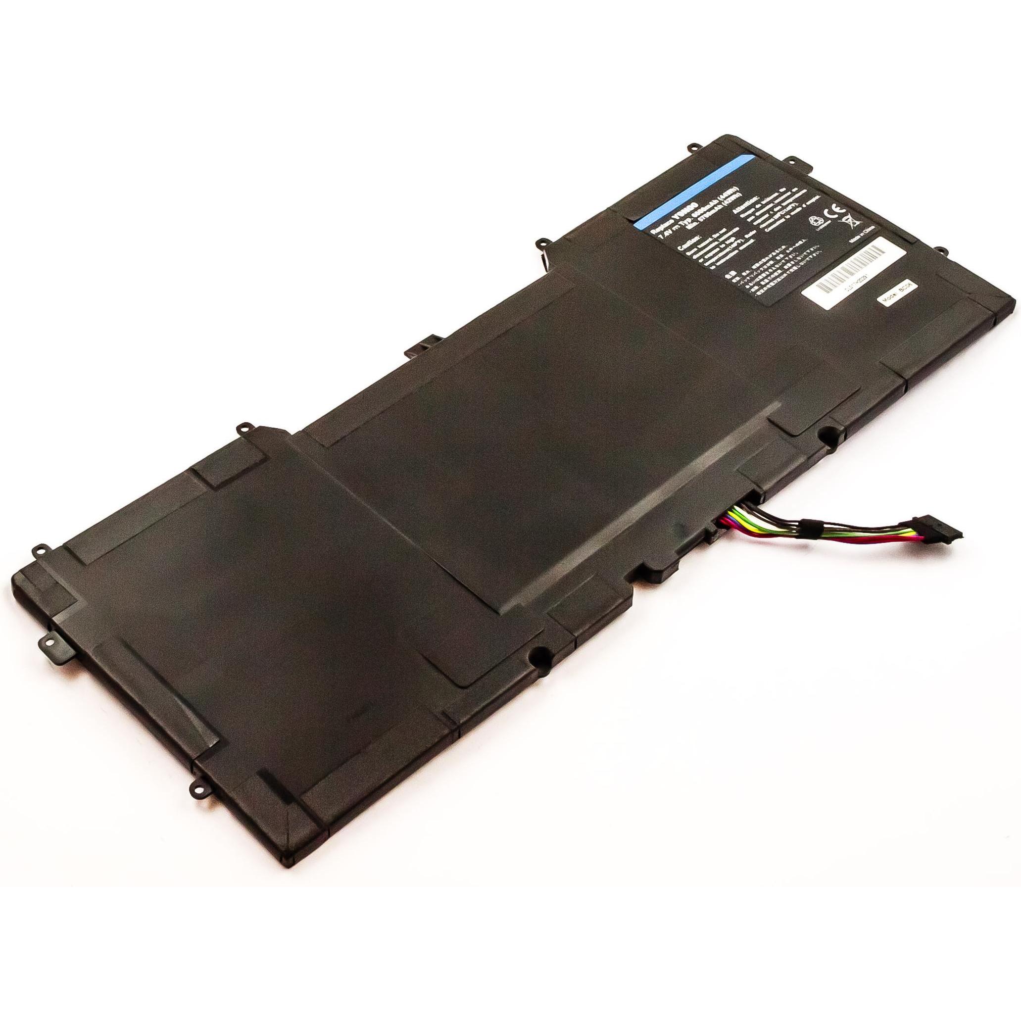 AGI Akku kompatibel mit Dell 0WV7G0 (1 Zellen, 5800 mAh), Notebook Akku, Schwarz