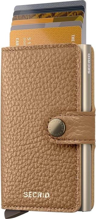Actual product image Secrid Mini wallet PEBBLE MINI cappuccino
