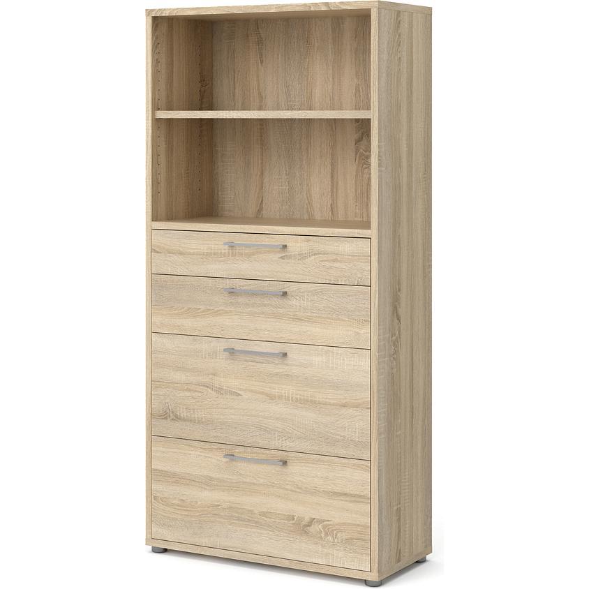 Ebuy24, Aktenschrank, Aktenschrank Prisme (186 x 89 x 40 cm)