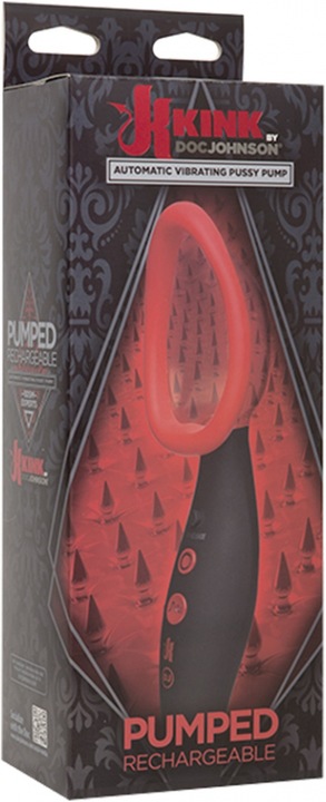 Actual product image Doc Johnson Pumped - Rechargeable Vibrating Sucking Vagina Pump