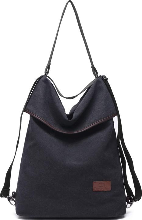 Produktbild Only-Bags.Store Canvas Umhängetasche Rucksack Handtasche Vintage Umhängetasche Anti-Diebstahl Hobo Tasche für den